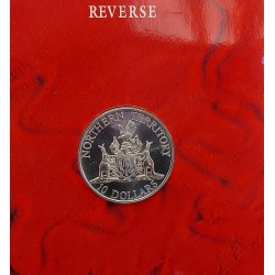 AUSTRALIA 10 DOLLARS 1992 SILVER 925 IN ORIGINAL PACKAGE